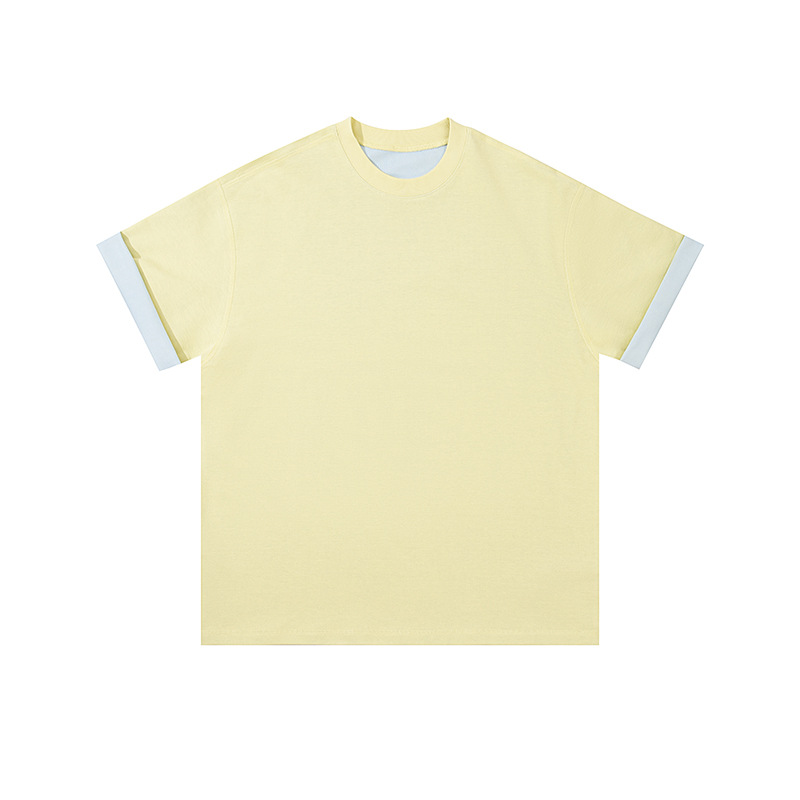 Jaune clair + bleu clair