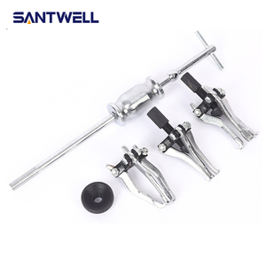 3-Jaw Inner/Outer Bearing <b>Puller</b> Set, Heavy Duty Slide Hammer <b>Puller</b> Kit for Automotive Bearing Removal - Product Image 1
