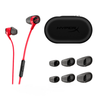 Écouteurs de jeu HyperX Earbuds II avec micro, audio immersif filaire pour jeux, écouteurs intra-auriculaires pour PS4, PS5, Xbox Series