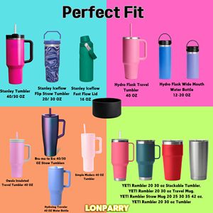 Funda de Silicona para Vaso Stanley Quencher Adventure de 40/30 oz, Protector de Base para Vaso Stanley IceFlow Flip, Funda Protectora - Product Image 4