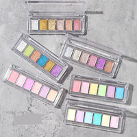 Nouvelle poudre à ongles professionnelle chromée colorée claire Logo personnalisé Manucure Dip Aurora ensemble de poudre à ongles