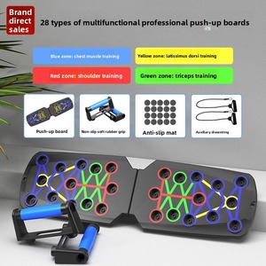 RS Home Gym Planche de musculation portable en ABS pour l'entraînement de la force de la poitrine et des épaules, <span class=keywords><strong>machine</strong></span> Smith multifonctionnelle pour usage domestique - Product Image 5