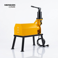 Machine à rainurer les tuyaux en acier hydraulique certifiée CE pour les applications de lutte contre l'incendie, les sprinklers, la plomberie HVAC et la construction