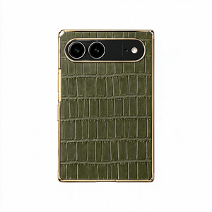 เคสโทรศัพท์พับได้หนัง PU ลายจระเข้สุดหรู ป้องกันการกระแทก สำหรับ iPhone Ultra ขายส่งจำนวนมาก รับทำของขวัญตามสั่ง - Product Image 1
