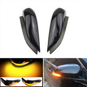 Clignotants séquentiels à LED ambre pour rétroviseurs latéraux <span class=keywords><strong>Toyota</strong></span> Corolla <span class=keywords><strong>Yaris</strong></span> Camry Prius, 2 pièces, Plug & Play, étanches - Product Image 3