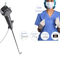 Kit profesional de broncoscopio desechable-Mini cámara digital HD portátil para diagnóstico de inspección endoscópica portátil