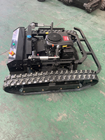 Robot tondeuse à gazon chinois pratique et efficace, télécommandé, prix compétitif