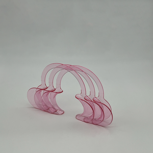 Divaricatore Ortodontico Monouso <span class=keywords><strong>Rosa</strong></span> in Plastica Tipo C per Apertura della Bocca, Sbiancamento Denti, Divaricatore Dentale per Guance - Product Image 4