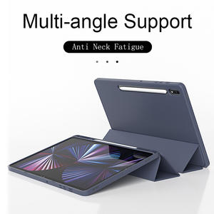 Nuove custodie per <span class=keywords><strong>Tablet</strong></span> Ultra sottili in pelle sintetica e robusta per <span class=keywords><strong>Samsung</strong></span> <span class=keywords><strong>Galaxy</strong></span> Tab S9 Plus S9 Ultra 2023 S7 FE S6 Lite <span class=keywords><strong>S8</strong></span> Plus - Product Image 3