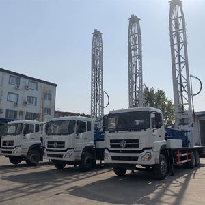 Plateforme de forage de puits profonds HJH SC600 600m, 26 tonnes, à entraînement hydraulique diesel, composants rotatifs de base, utilisation facile - Product Image 3