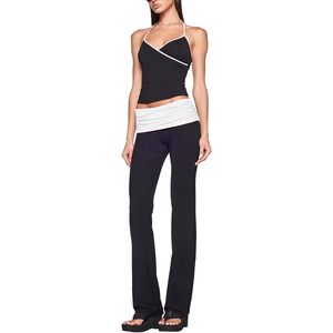 ชุดวอร์มผู้หญิงแบบสองชิ้น รุ่นคัสตอม 2026 ผ้าสแปนเด็กซ์โพลีเอสเตอร์น้ำหนักเบา ดีไซน์เรียบง่าย ระบายอากาศได้ดี เหมาะสำหรับฤดูร้อน - Product Image 3