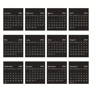 2024 Penjuague erervicios uustom Ize olor 365 ay aily alalendar aily esesk alalendar - Product Image 4
