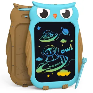 2023 Kids Toys 8.5 Inch Erasable Drawing Tablet Animal Shape Digital Writing Board Educational Toys Bulk