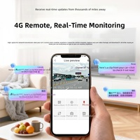 Caméra embarquée 4G pour voiture avec suivi GPS, vision en direct WiFi, enregistreur vidéo Full HD 1080P pour la sécurité du véhicule