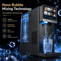 Distributeur d'eau RO portable 4L électrique à énergie solaire, chaud/froid/pétillant, 200 GPD pour usage domestique, camping-car, hôtel, glamping