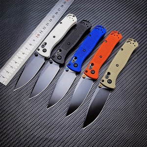 Cuchillo Plegable BUGOUT 533/535 para Campismo y Actividades al Aire Libre, Mango de Fibra de Vidrio y Nailon, Cuchillo de Bolsillo para Campismo - Product Image 6