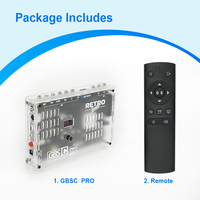 Bitfunx RetroScaler GBSC Pro GBS Control Scart RGBS YPbPr VGA Composite(AV) SV a HD, Conversor de Video y Audio para Juegos Retro