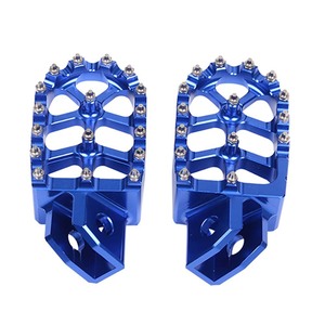 Reposapiés de Aluminio CNC para Motocicleta <span class=keywords><strong>YAMAHA</strong></span> YZ WR TTR <span class=keywords><strong>XT</strong></span> 80 90 110 <span class=keywords><strong>125</strong></span> 200 250 490 500, Accesorios para Pedales - Product Image 5