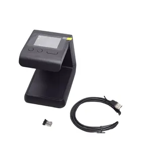 2D Omni беспроводной и Bluetooth настольный сканер штрих-кодов, сканирование паспортов, удостоверения личности, считывание NFC с экраном дисплея