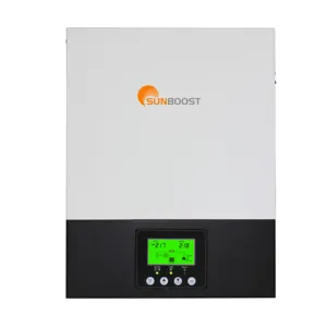 Sunboost off-grid-solarwechselrichter 1,5 kw 3 kw hybrid-solarinverter 12 vdc 24 vdc array power 2000 w 3000 w auf lager