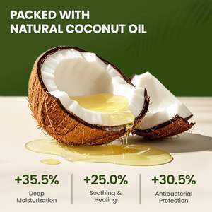 Baume pour les pattes et le nez des chiens Lick-Safe |   Huile de coco nourrissante et protectrice pour les pieds secs et gercés et les soins des articulations des sabots de cheval - Product Image 2