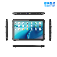 Tablette industrielle robuste Android 12 de 8/10 pouces Scanner RFID biométrique PDA avec ordinateur Android extérieur IP65