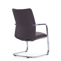 Chaise de conférence ergonomique avec soutien lombaire adaptatif, chaise de jeu pour ordinateur, cuir de haute qualité