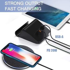 2025 Nuevo cargador USB C múltiple de 4 puertos 45W PD Estación de <span class=keywords><strong>carga</strong></span> rápida para IPhone14/13 Samsung Galaxy, <span class=keywords><strong>iPad</strong></span>, etc. - Product Image 6