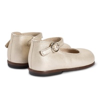 Chaussures de mariage pour enfants, chaussures Mary Jane, en cuir véritable, de haute qualité, couleur or, nouvelle collection 2020