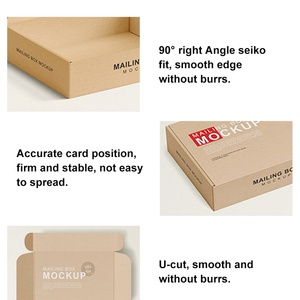 Cajas de Embalaje para Envíos Ecológicas y Biodegradables Personalizadas, Caja de Cartón Reciclado de Alta Calidad con Logotipo Impreso para Regalos y Envíos - Product Image 4