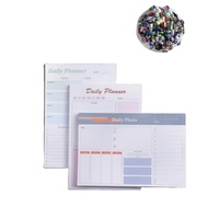 Bloc-notes magnétique vierge autocollant 80 g/m² en papier gribouillable, feuilles mobiles carrées, couleur personnalisée, idéal pour les cadeaux