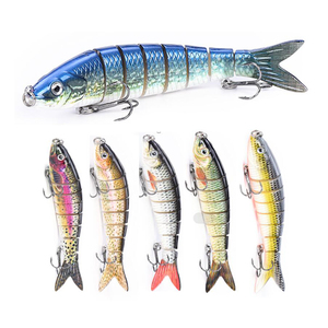 Appât articulé flottant et coulant pour la pêche, <span class=keywords><strong>leurre</strong></span> pour attraper des poissons tels que les aloses, avec Wobblers, nageur, bas prix, 127mm, 22g, 1 pièce - Product Image 1