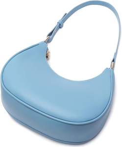 กระเป๋าถือสะพายไหล่หนังวีแกนลายลูกกวาดกันน้ำสำหรับผู้หญิง น่ารัก สไตล์โฮโบ พร้อมซิปปิด - Product Image 4