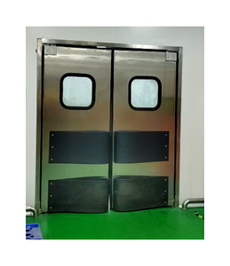 Portes <span class=keywords><strong>de</strong></span> cuisine <span class=keywords><strong>de</strong></span> restaurant durables au design moderne et bon marché avec fenêtre pour atelier <span class=keywords><strong>de</strong></span> <span class=keywords><strong>transformation</strong></span> des aliments - Product Image 6