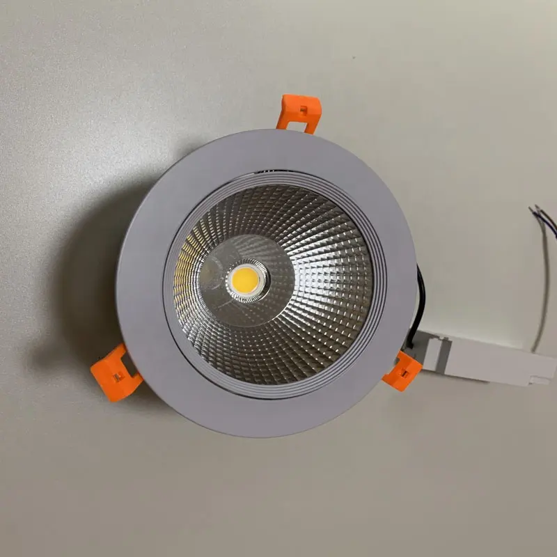 Cob Encastré Au Plafond Led Downlight 5w 7w 10w 15w 30w Led/lampu/proyek/Spotlight Led Down Light éclairage d'hôtel