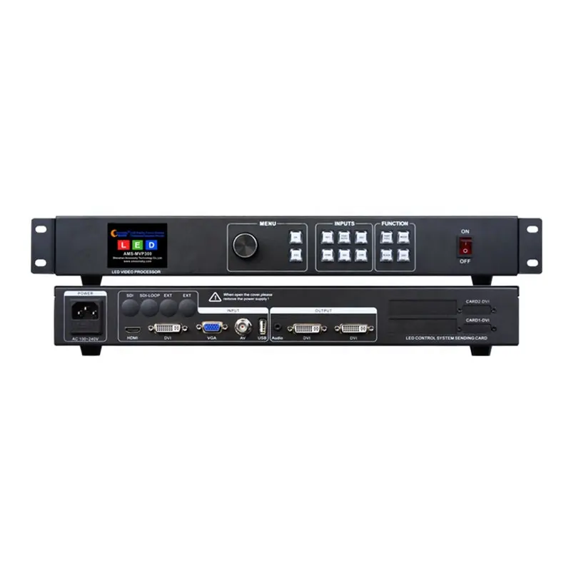 AMS-MVP300 led video wall controller 5-channel digital-analog video input Best choice led screen video processor