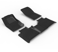 Autobo--- Tapis de sol en TPE pour Haval H9 modèles 2024-2025 (5 places, essence/diesel, 4 roues motrices) modèles conduite à gauche