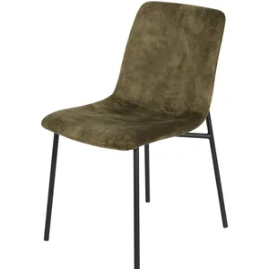 2024 di lusso moderno a buon mercato caffè sedia in velluto sedie da ristorante in metallo cucina OEM tessuto imbottito sedia da pranzo
