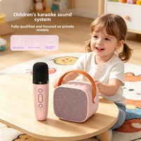 Haut-parleur Karaoké Sans Fil pour Enfants avec Micro Détachable, Alimenté par Batterie 5.3, Machine à Chanter à Domicile, Cadeau Idéal