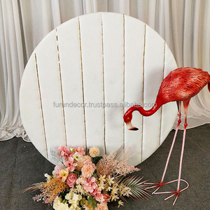 FURUN Shiny <b>Gold</b> <b>Mirror</b> Ball Customized Size Stainless Steel Wedding Backdrop Handmade Durable for Party Events - Product Image 3