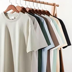 Camiseta Oversize de Algodón 100% de 260 g/m² con Estampado por Sublimación a Rayas Estilo Retro Americano Touchhealthy al por Mayor Personalizada - Product Image 1