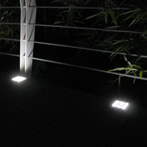 <b>Solar</b> Garden Lights Outdoor Led Ground Lamp Waterproof <b>Solar</b> Powered <b>Deck</b> <b>Lighting</b> <b>For</b> Patio Yard Landscape Decor - Product Image 2