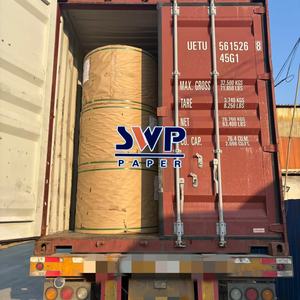 70G 80g 95g 105g giấy kraft không tráng phủ với lớp phủ nhựa hai mặt cho nông nghiệp để làm mát bao bì CuộN Jumbo - Product Image 1