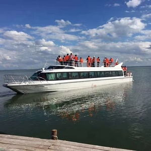 Bateau ferry en aluminium pour 26 passagers, bateau de croisière fluviale, <span class=keywords><strong>taxi</strong></span> fluvial, navire à grande vitesse à vendre - Product Image 1