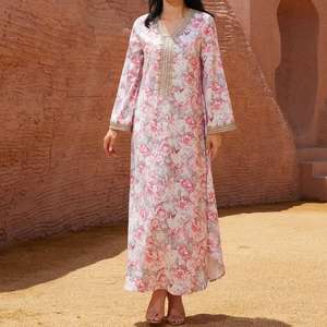 ชุดอาบายะห์พิมพ์ลายทันสมัย ดีไซน์ใหม่ คุณภาพพรีเมียม สำหรับผู้หญิงมุสลิม ขายส่งจากผู้ผลิต - Product Image 4