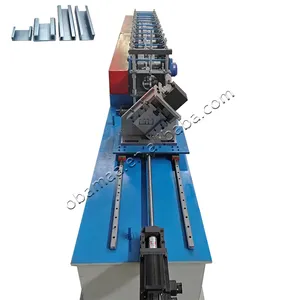 Factory New Design C45 Metal Light Steel Keel Machine Aluminum Zinc C Steel Profile Purlin Roll Forming Machine Price