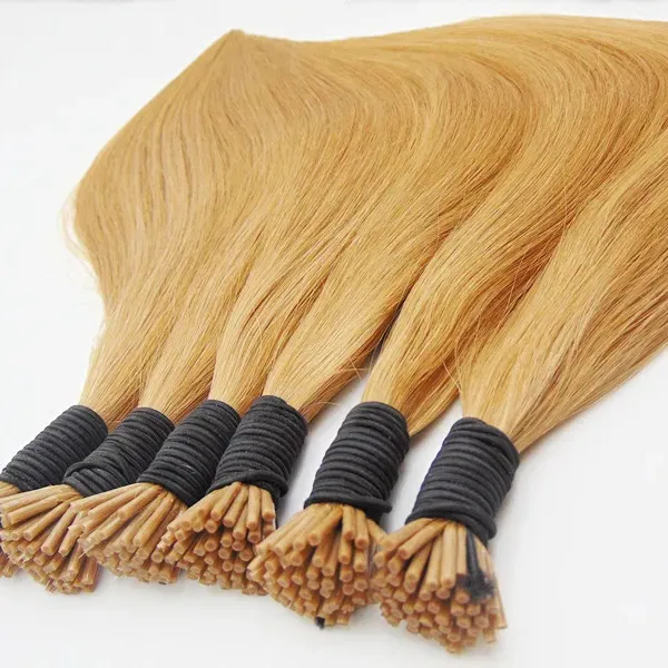 2024 Cuticule Alignée Raw Virgin Stick I Tip Extensions de Cheveux 100% Cheveux Naturels Humains 20 "22" 100 g/paquet 1g/brin