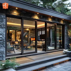 무거운 슬라이딩 도어 알루미늄 베란다 파티오 슬라이딩 도어 유리 리프트 슬라이딩 도어 - Product Image 1