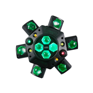 BEE-Eye ไฟเคลื่อนไหว DMX ควบคุม RGBW ที่ซูมได้6แขน IP33ไฟเวทีสำหรับดีเจดิสโก้ - Product Image 3