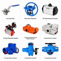 Vanne à boisseau sphérique motorisée 220V en PVC à trois voies avec actionneur électrique pour télécommande sans fil et automatisation industrielle DN50-600